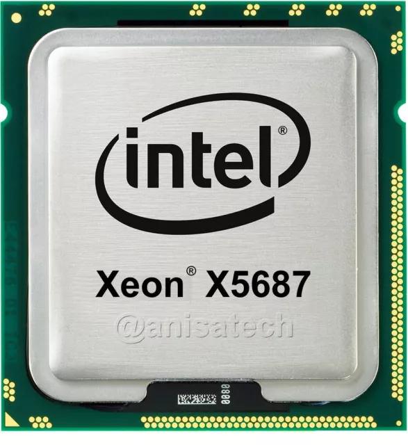 Intel Xeon X5687 4-Core 3.86GHz 12MB 6.4GT/s FCLGA1366 130W CPU Processor SLBVY