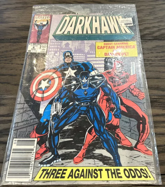 Darkhawk #6 Direct Market Edition ~ NEAR MINT NM ~ 1991 Marvel Comics