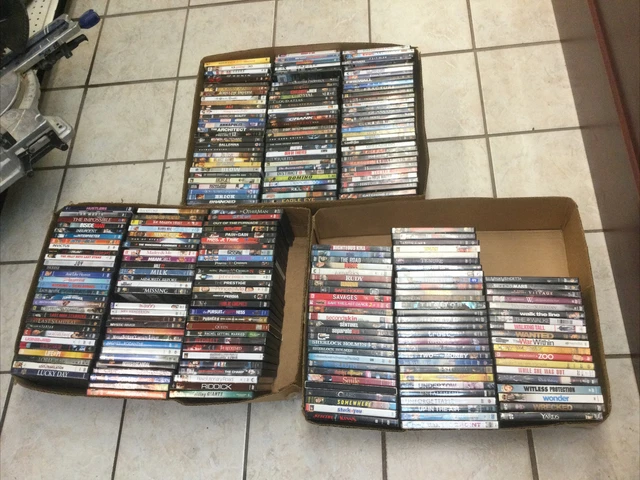 DVD Pick Choose Your Movies, Combined Ship Huge Used Lot, Comedy Action Thriller