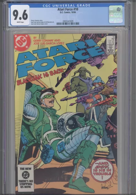 Atari Force #10 CGC 9.6 1984 DC Comics Gerry Conway story