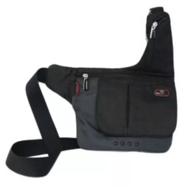 Vintage Y2K TUMI Men’s Black TTech Crossbody Sling Bag Pack 5135D-VGUC!