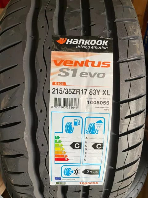 Sommerreifen 215 35 R17 Hankook S1 evo NEU Fabrikneu