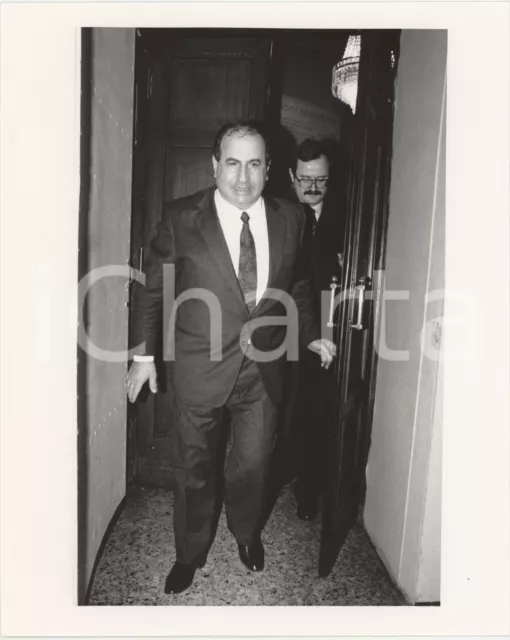 1985 ca MILANO Questore Umberto IMPROTA Ritratto - Foto 20x25 cm (2)