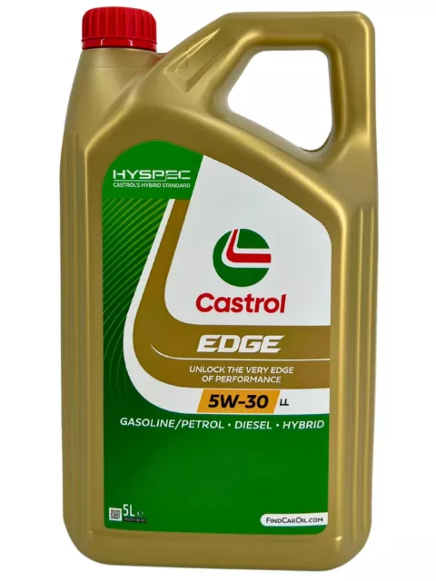 Castrol EDGE 5W-30 LL 5 Liter Motoröl Longlife 5W 30 504 507