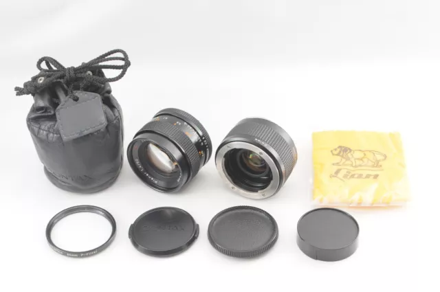 [ Quasi Mint] Contax Carl Zeiss Planar 50mm F/1.4 Mmj Mf Obiettivi Fotocamera Da
