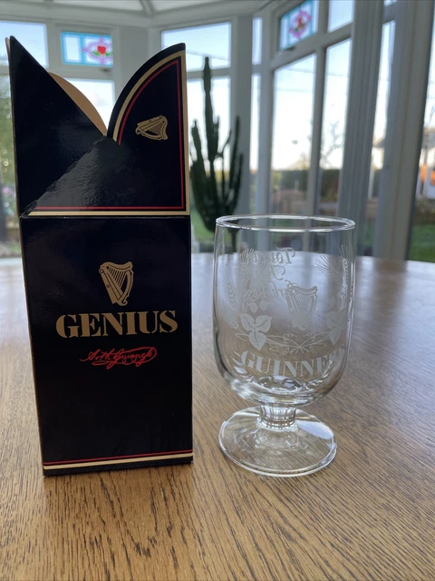 Vintage Guinness Glass. Toucan Inn Park Royal. Boxed