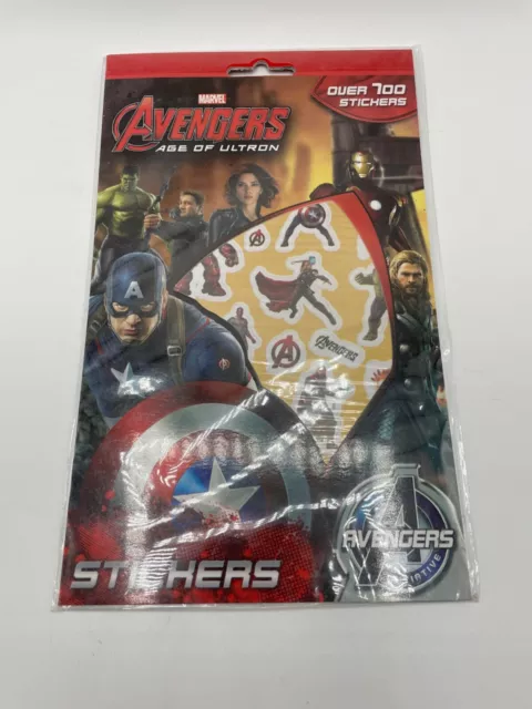 Avengers: Age Of Ultron - 700 Stickers Pack Marvel - New & Sealed