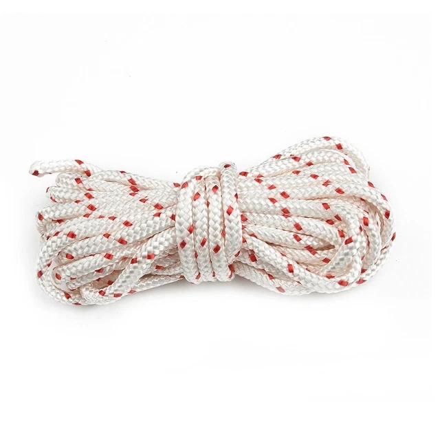 Corde De Traction De Rechange En Nylon De 10 M Pour Tronçonneuse Et Tondeuse à Gazon 3,5 Mm
