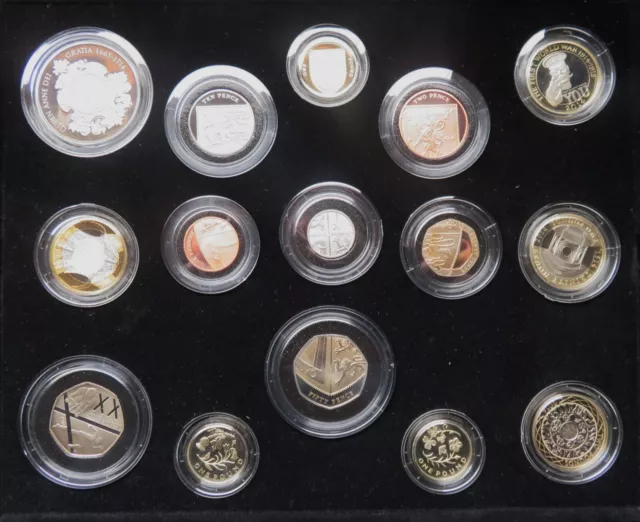 2014 Royal Mint UK Premium Proof Coin set