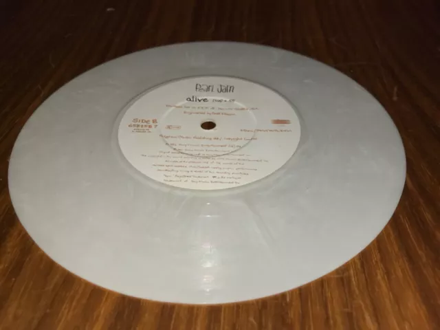 Pearl Jam - Jeremy (Epic) white marbled vinyl 7”