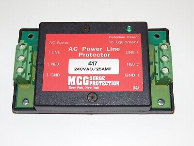 Interruptor de sobretensión MCG-AC Power Line Protector - 417 - 240VAC/25 AMP-NOS