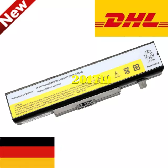 Akku für LENOVO B580 G480 G500 G505 G510 G580 G585 G700 G710 L11S6Y01 4400mAh