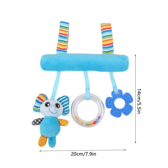 Colorful Baby Crib Stroller Hanging Toys Plush Toy Soft Cute Animal Rattle T Toh