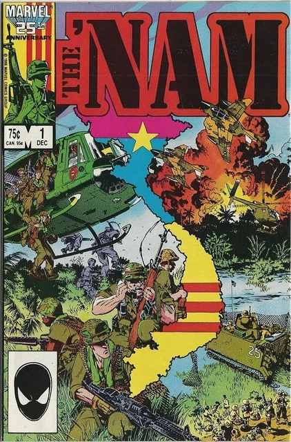1986 Marvel - The Nam # 1 - High Grade Copy