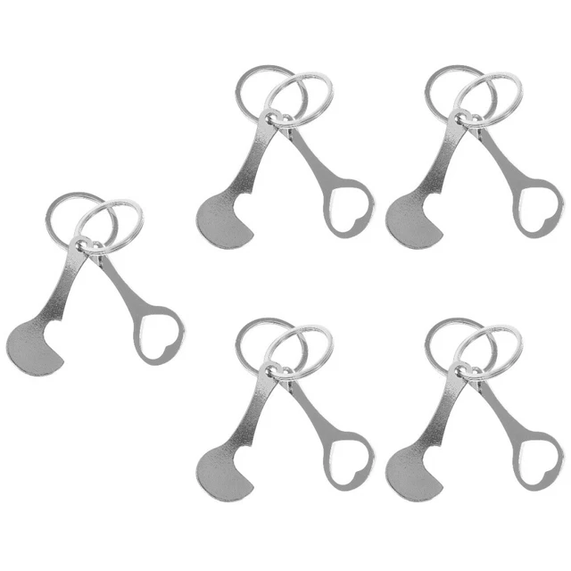 Porte-clés Jeton Caddie BESTYASH | Acier Inoxydable Style Classique