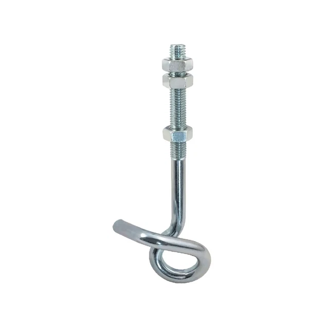 2 Crochets De Balançoire M8 X 180 Mm Avec Sécurité – Fixation Solide Et Durable