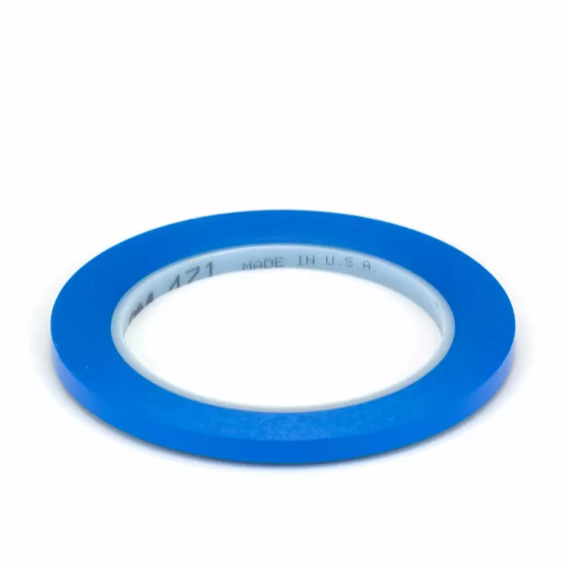 3M 471 Konturenband Zierlinienband Fineline tape Auto Motorrad Lackierung Blau 2