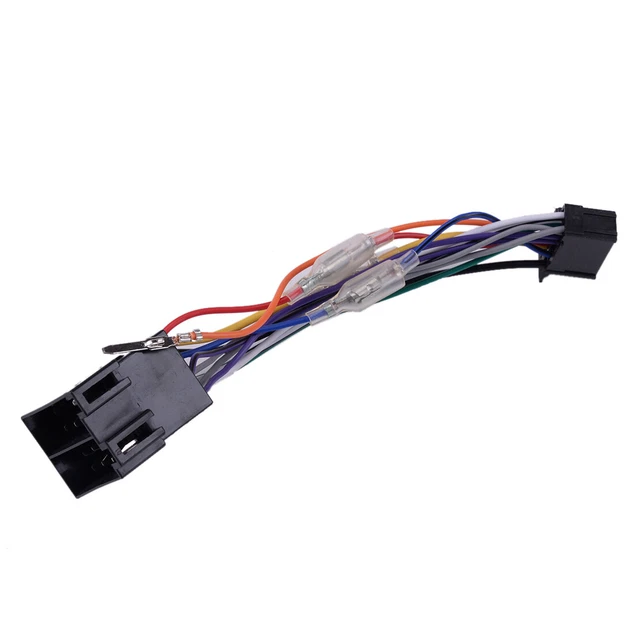 FIT FOR PIONEER DEH/MVH/SPH ISO Wiring Harness Connector Adaptor Lead