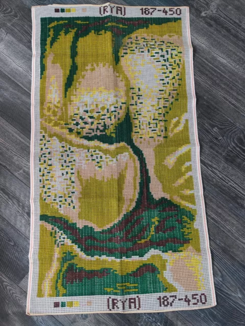 Knüpfteppich Stramin, ( RYA ) ( Nr. 55 )