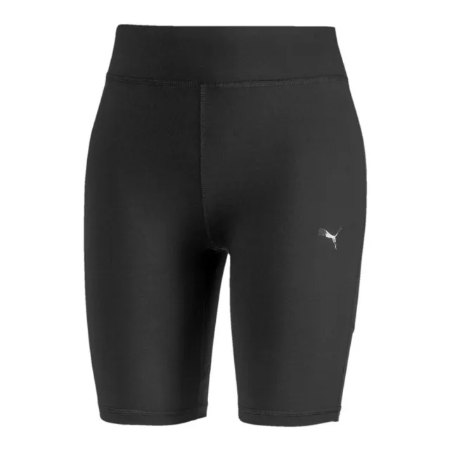 UNDER ARMOUR COMPRESSION SHORT TIGHT WOMENS LADIES RACER RUNNING FITNESS  BLACK 