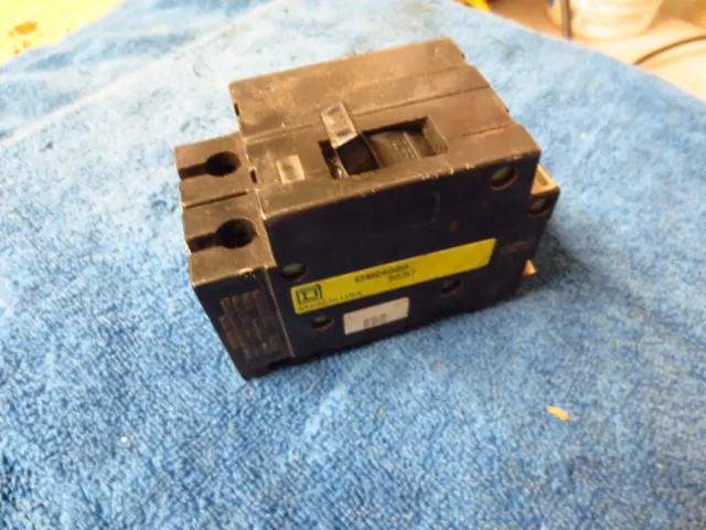 Square D EHB24020 2 Pole 20 Amp 480Y/277 V ac Circuit Breaker