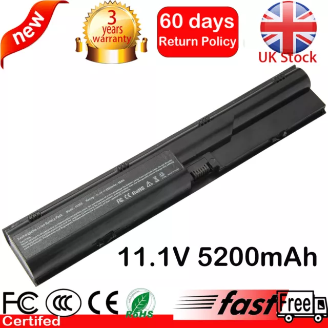 Battery for HP Probook 4530S 4535S 4540S 4330S 4430S 4431S 4435S 4436S 5200mAh