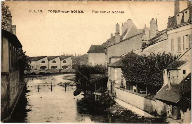 CPA COSNE sue Loire Vue sur le NOHAIN Nievre (100139)