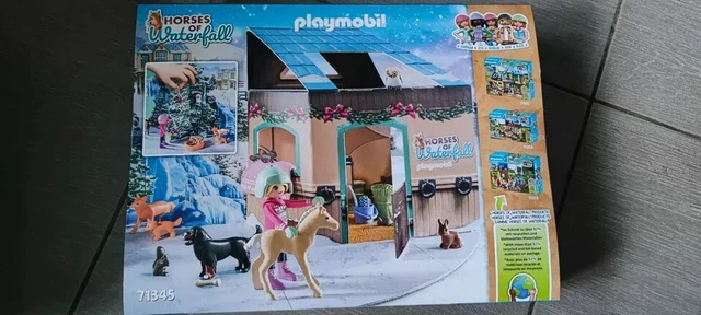 Playmobil 71345 Calendrier de lAvent - Equestre- La Magie de Noël