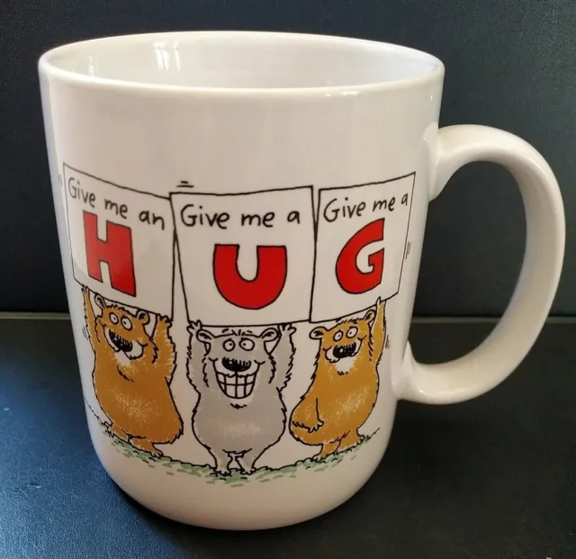 Shoebox Greetings: 'Give me a Hug' Mug (Hallmark Cards Inc. 1988).