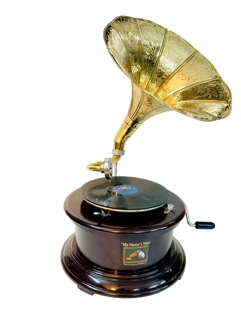 Enregistreur De Vinyle Avec Effet D'onde Sonore à L'intérieur | Vecteur