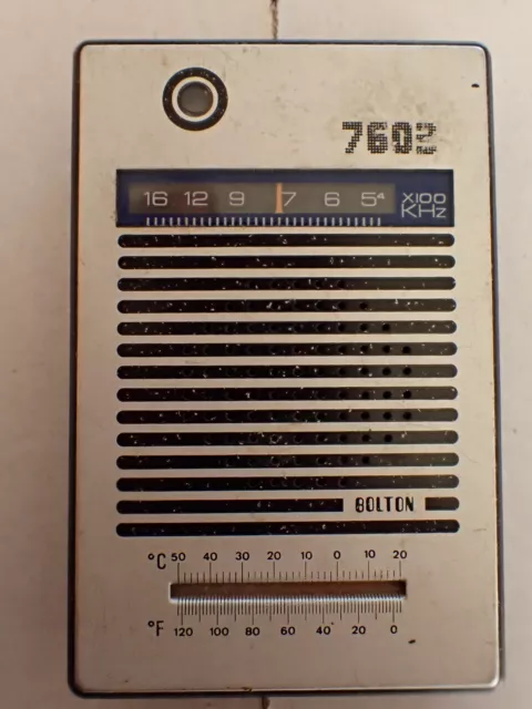 Vintage Bolton 7603 Transistor Radio.