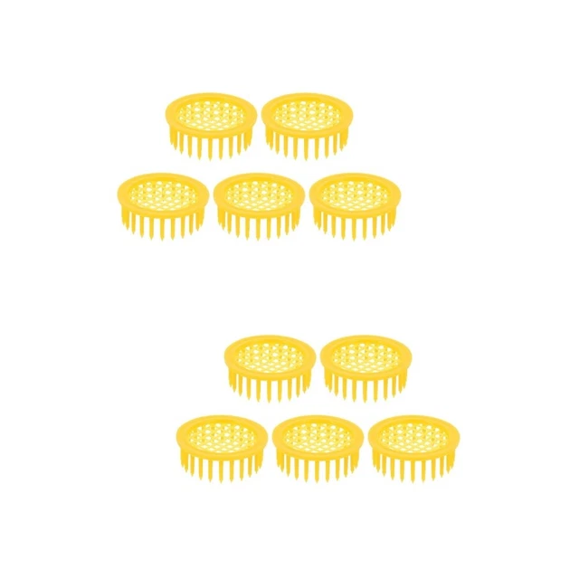 10 Pcs Accessoire Cage Reine Des Abeilles Cages À En Plastique Matériel Apicole