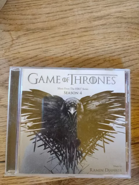 Ramin Djawadi ‎CD Game Of Thrones HBO Season 4Soundtrack Music Sigur Ros