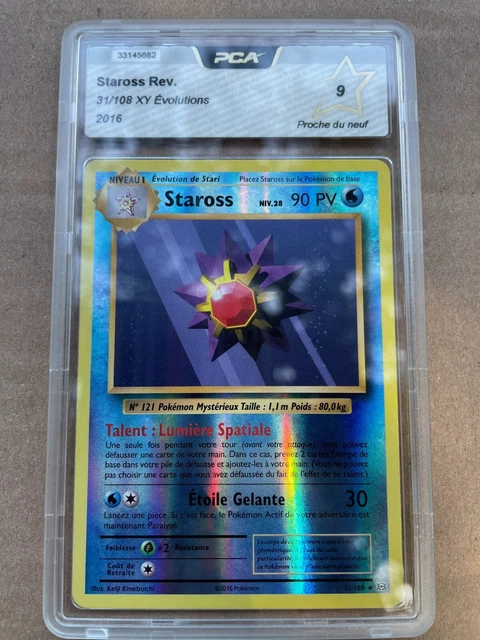 31/108 Évolution Xy Pca Psa Display Etb Pokémon 🔥🔥🔥 carte 