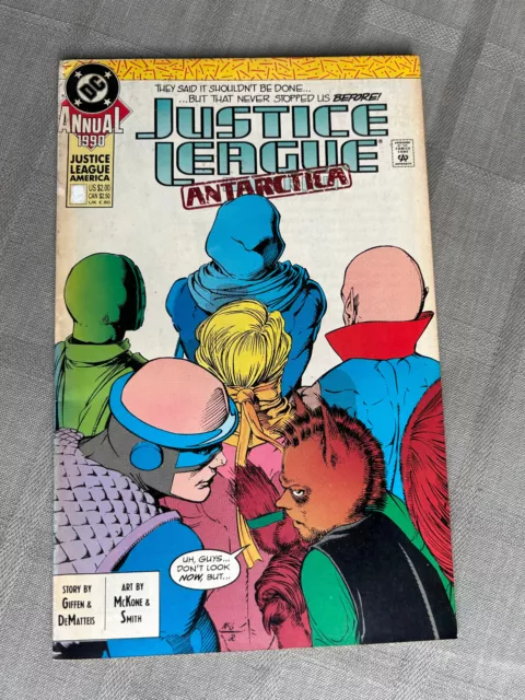 Justice League America Annual 1989 Vo En Bon État / Fine