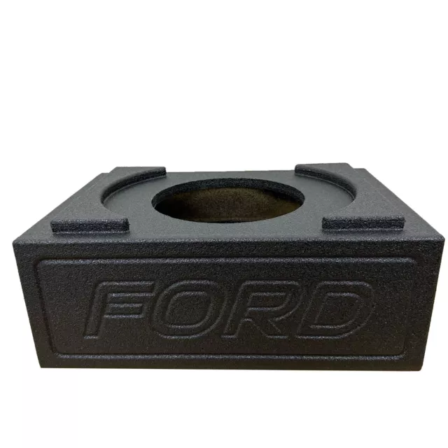 SUBWOOFER BOX SINGLE 12" fits Ford F150 F250 F350 CREW CAB 119.00