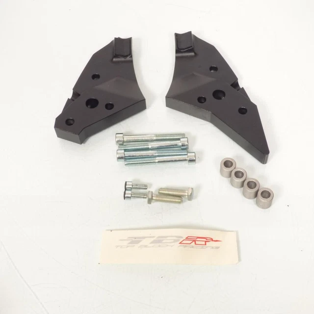 Supporti Tamponi Para Carter Top Block per Kawasaki Moto 800 Z 13-17 RLK37 Nuovo