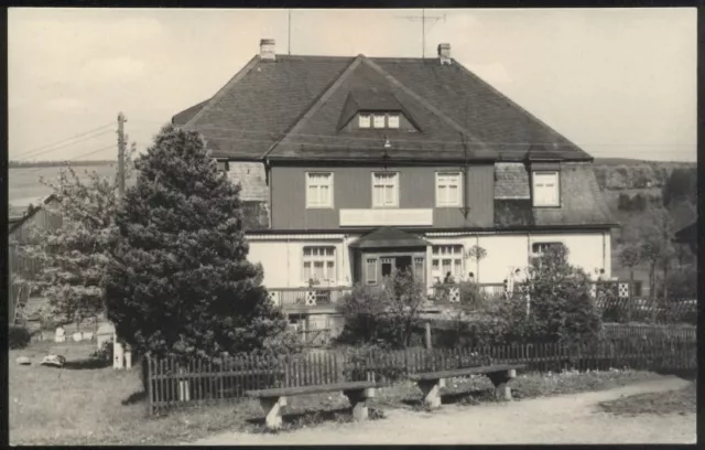 AK 45 NEUDORF-SEHMATAL / ERZGEB. - HO-HOTEL VIERENSTRASSE gel.1966 (358)