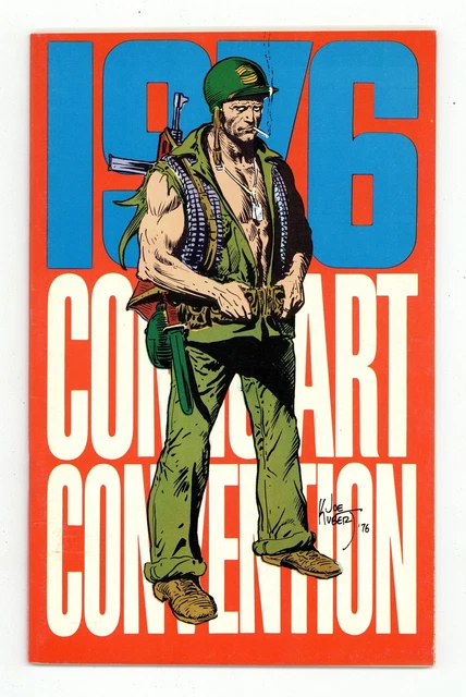 Comic Art Convention Program 1976 FN 6.0