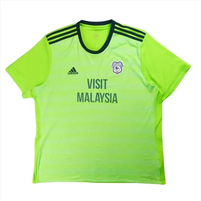 Cardiff City FC 2017/18 football shirt - Size men's 2XL