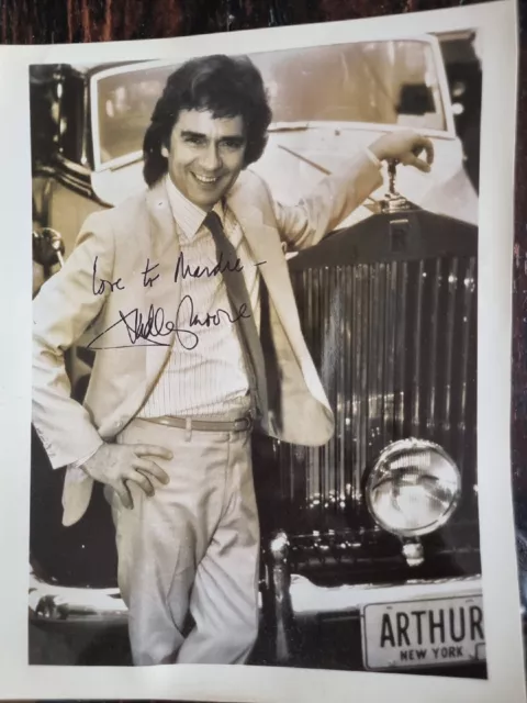 Dudley Moore signed photograph