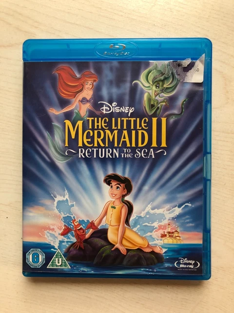 DISNEY THE LITTLE Mermaid II Return to the Sea (Blu-ray, 2013) USED EUR ...