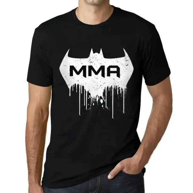 ULTRABASIC Homme Tee-Shirt Bat Mma Bat Mma T-Shirt Vintage