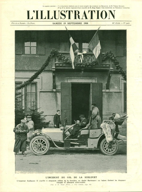 PUBLICITÉ ANCIENNE EAU de Bussang 1908 issue magazine EUR 7,50
