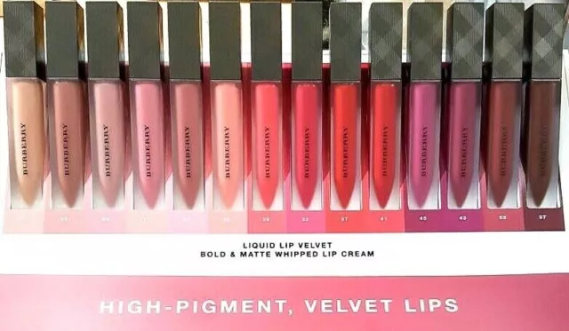 BURBERRY Liquid Lip Velvet Bold & Matte Whipped Lip Cream 0.2 oz.