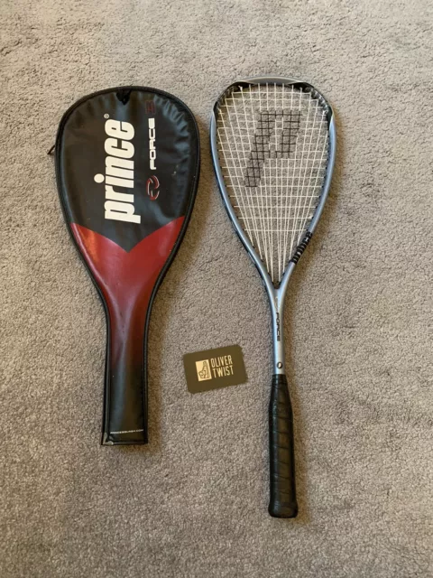 Prince Force 3 Squash Racket Energy T1 Feather Lite Titanium Grey Sierra ti