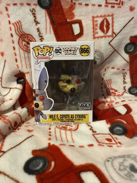 Funko Pop DC Looney Tunes #866 Wile E. Coyote as Cyborg (FYE Exclusive)