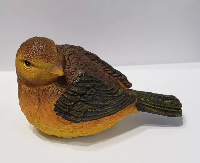 Small Resin SONGBIRD Figurine--BROWN SPARROW--from Carson Home Accents