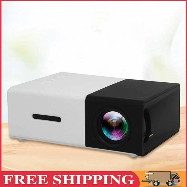 Proyector YG300 HD 1080P LCD LED Reproductor de Video Medios para el Hogar Control Remoto para el Hogar