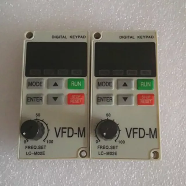 1Pcs New Vfd-M Lc-M02E Digital Keypad Operation Panel, Ac Motor Drive, Led